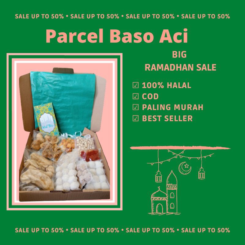 Parcel Hampers Lebaran Baso Aci Enak Unik Gurih Khas Garut