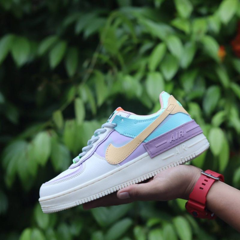 Jual Nike Air Force 1 Low Shadow Pastel Premium Import | Shopee Indonesia