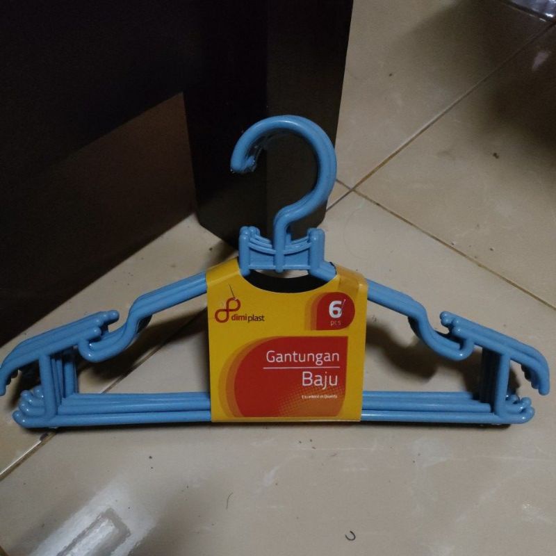 Jual Hanger Dewasa Biru Soft Shopee Indonesia