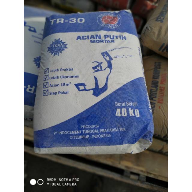 Jual Semen 3roda TR30 acian putih Indonesia|Shopee Indonesia