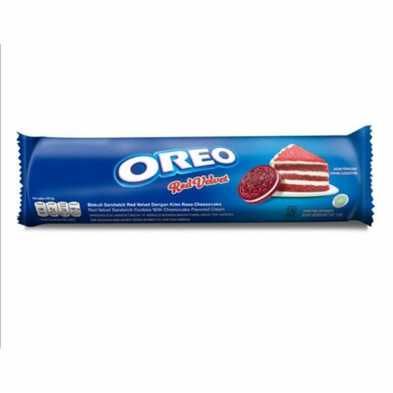 oreo red velvet 123.5gr Shopee Indonesia