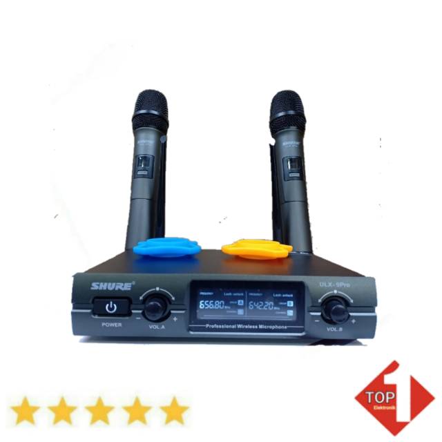 Jual Mic wireless Shure ULX 9 PRO Professional Shopee Indonesia