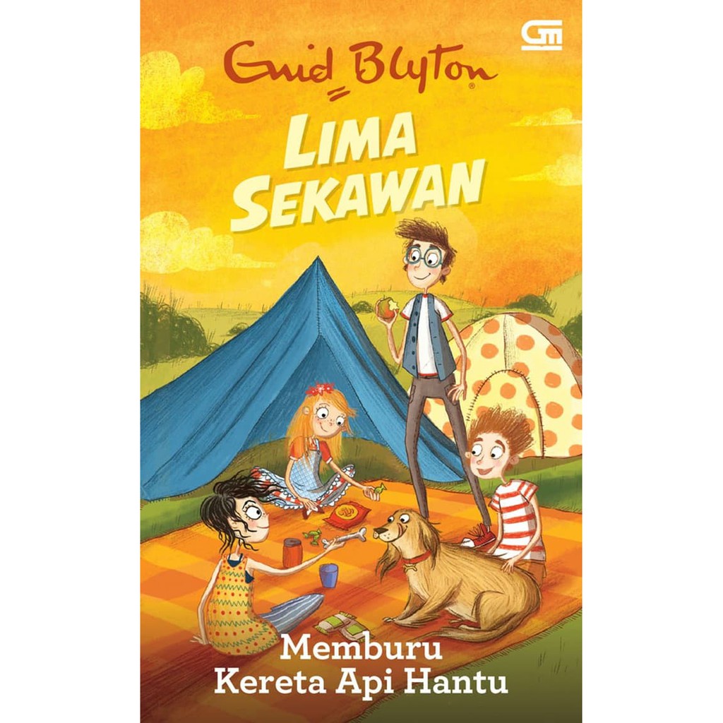 Lima Sekawan Memburu Kereta Api Hantu (Cetak Ulang 2018) (SBS