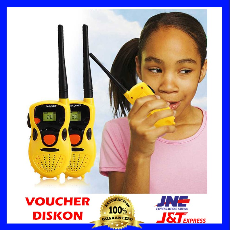 Jual Mainan Mini Walkie Talkie Anak 1 Pasang - Ht Mainan Walkie Talkie | Shopee Indonesia
