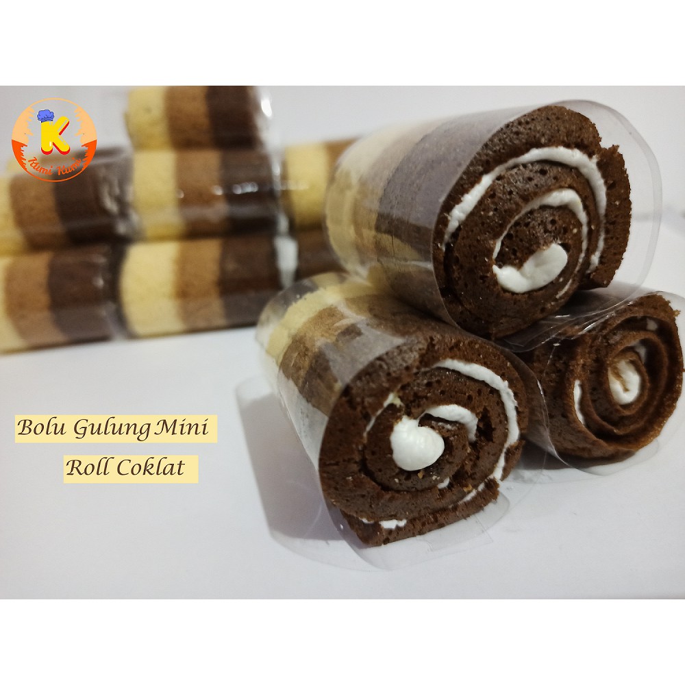 Jual Bolu Gulung Mini Mocca Coklat | Shopee Indonesia