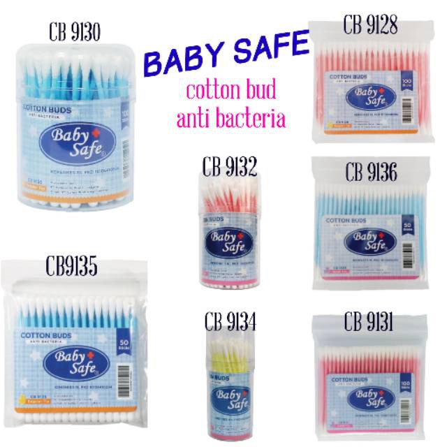 Jual Baby Safe Cotton Buds Anti Bacteria Shopee Indonesia