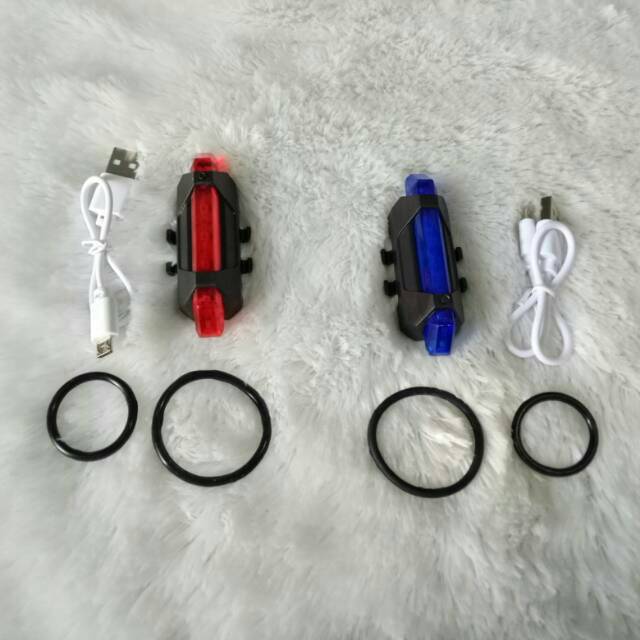 Jual Lampu Belakang Sepeda Pengaman Berkendara Sepeda Mtb Fixie Bmx Balap Rechargeable Indonesia|Shopee Indonesia