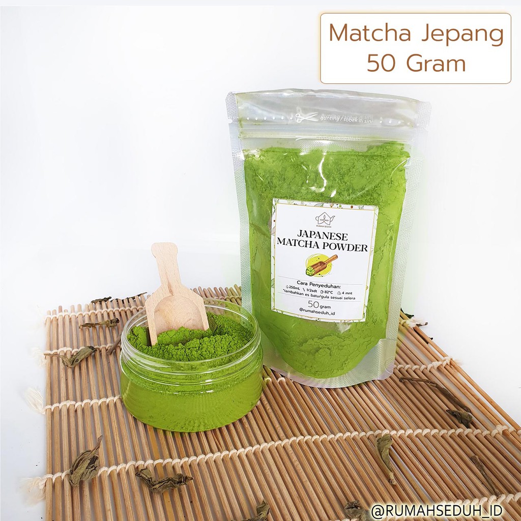 Jual 50gr Matcha Bubuk / 100 Premium Japanese Pure Matcha Powder