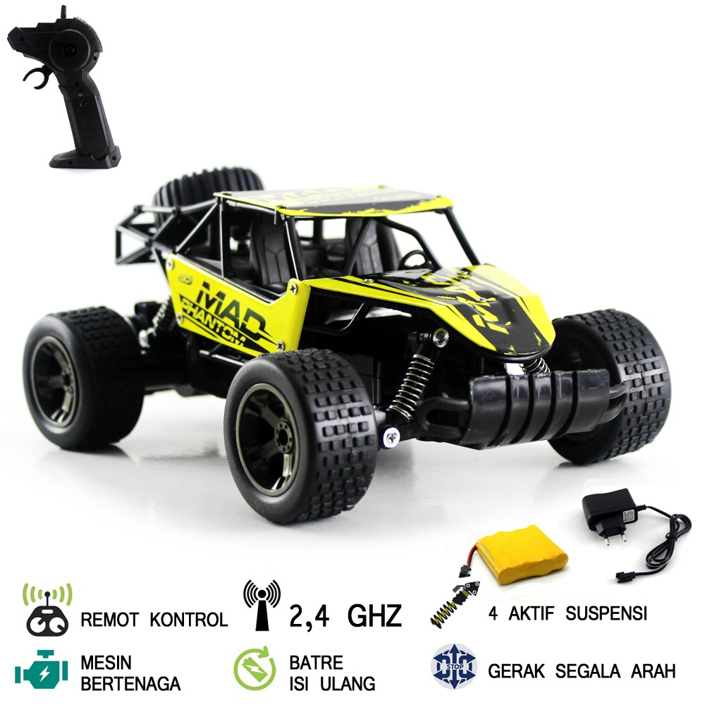 Mainan Mobil Remot Kontrol RC Cheetah Turbo Shopee Indonesia