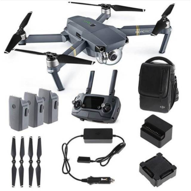 Jual Dji Mavic Pro Fly More Combo Drone | Shopee Indonesia