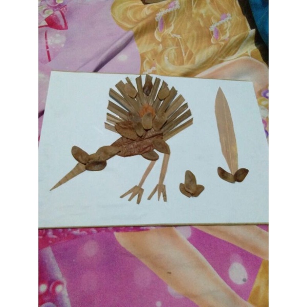 Jual Alas Papan A4 Kolase Daun Kering Indonesia|Shopee Indonesia 600_X_600_jpg