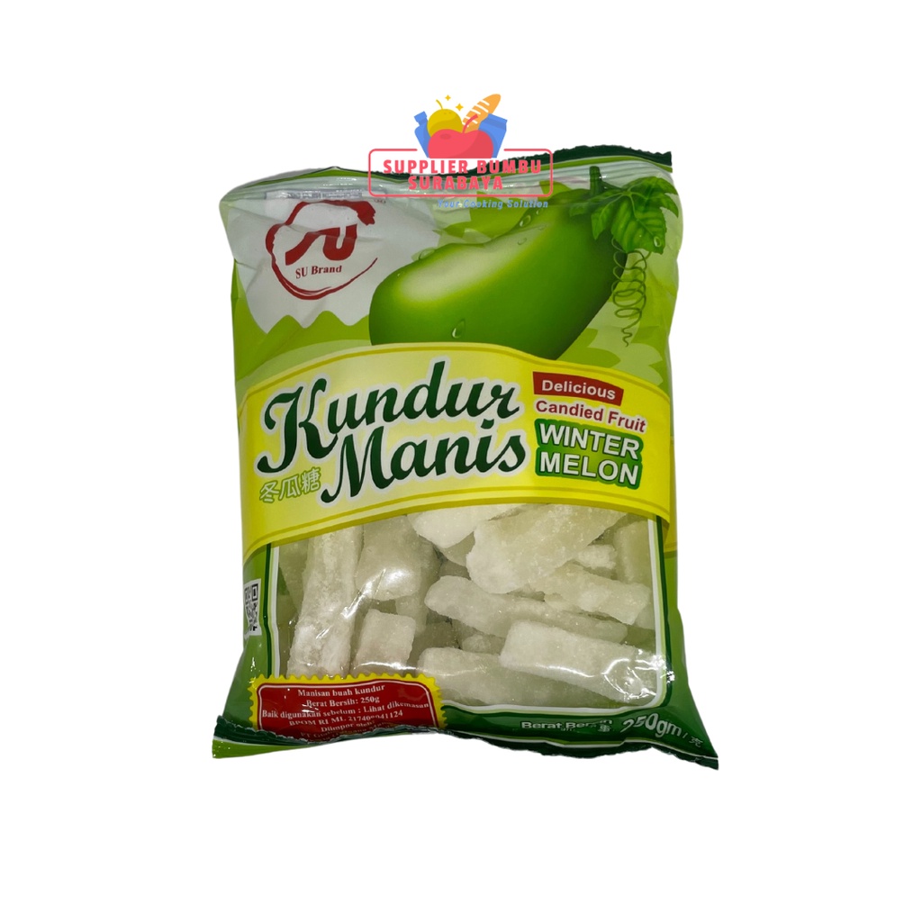 Jual Permen Manisan Buah Kundur Manis / SU Candied Wintermelon Winter