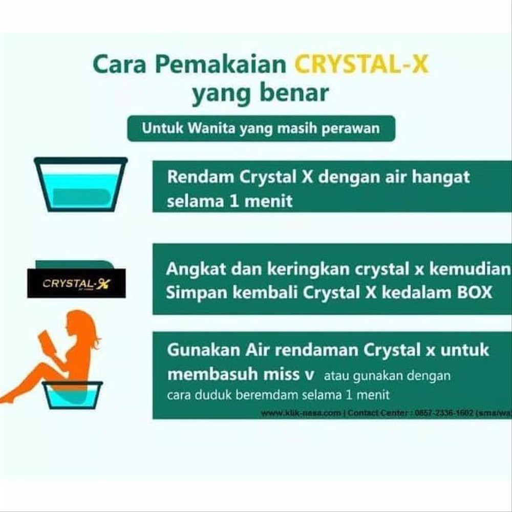 OBAT KEPUTIHAN MENGATASI KEPUTIHAN - NCX - CRYSTAL X NASA - CRISTAL X NASA  | Shopee Indonesia