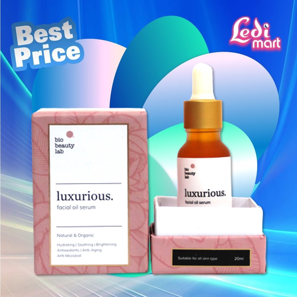 Jual ORIGINAL Bio Beauty Lab LUXURIOUS Facial Oil Serum 5ml, 10ml, 20ml