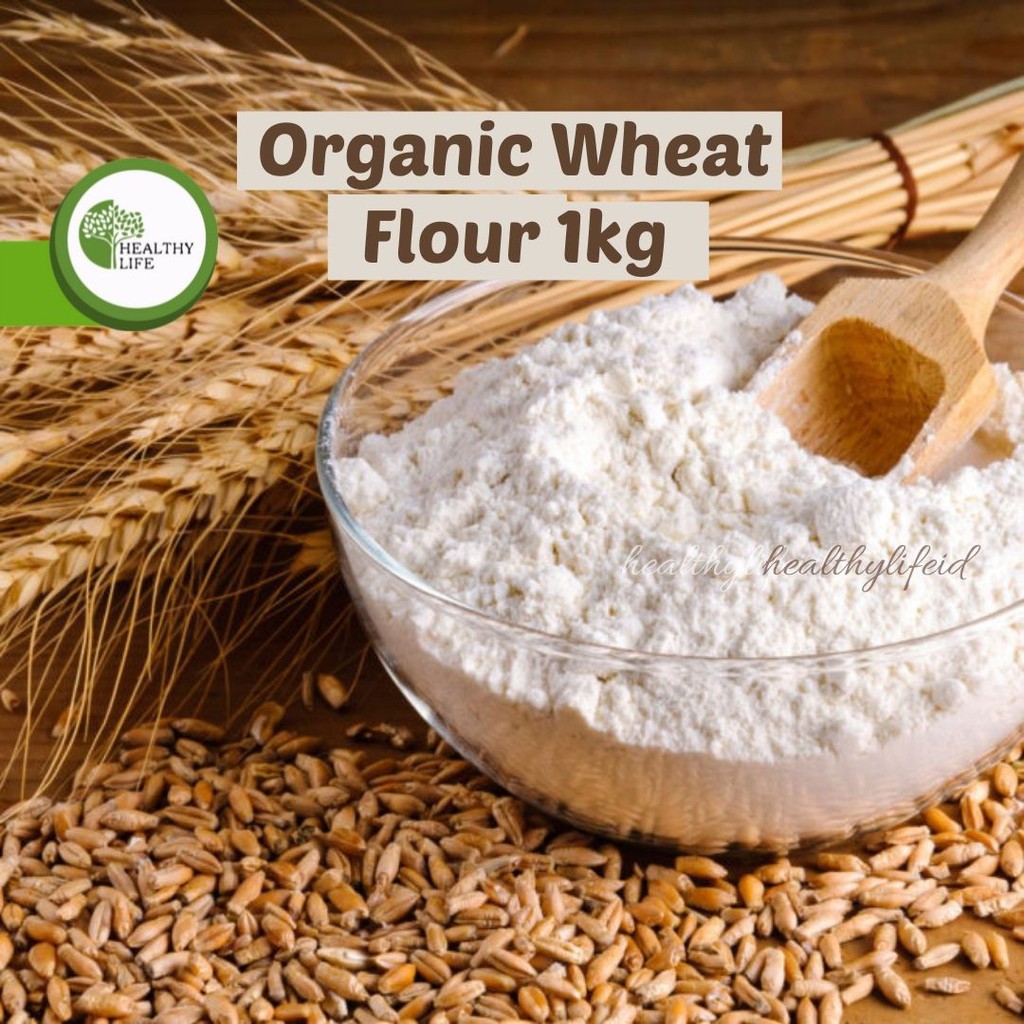 Jual Organic Wheat Flour 1kg Shopee Indonesia