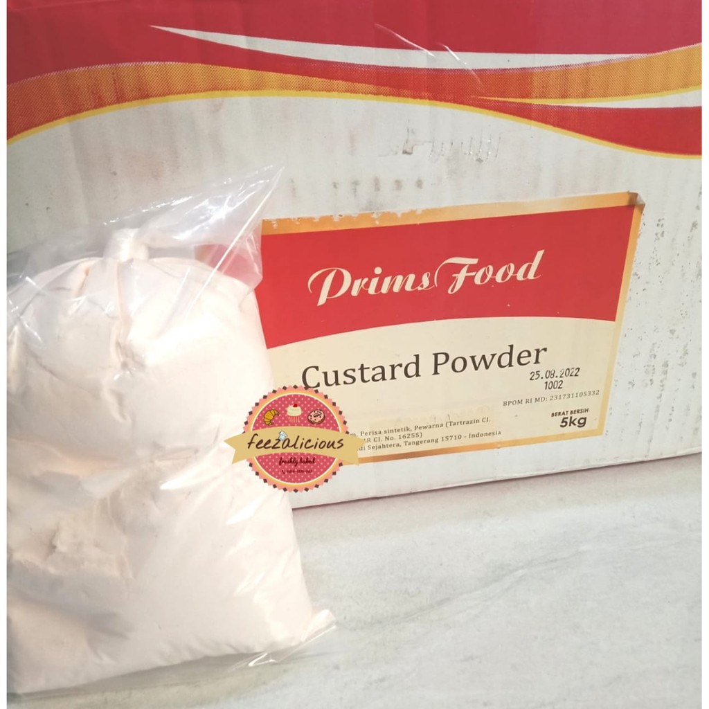 Primsfood Custard Powder / Tepung Custard / Tepung Premix