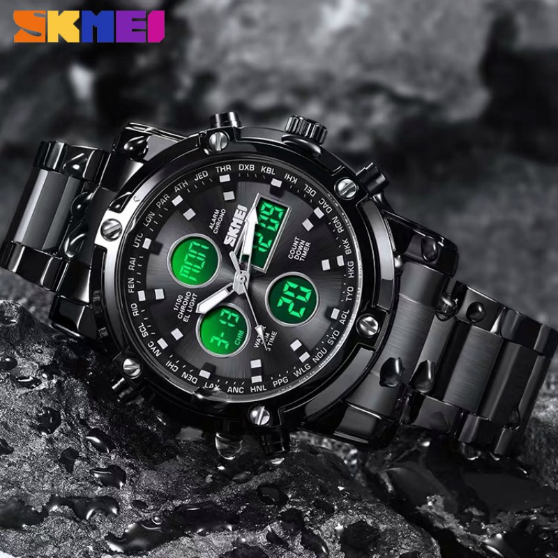 Jam Tangan Pria / SKMEINDONESIA 1389 / Stainless Steel