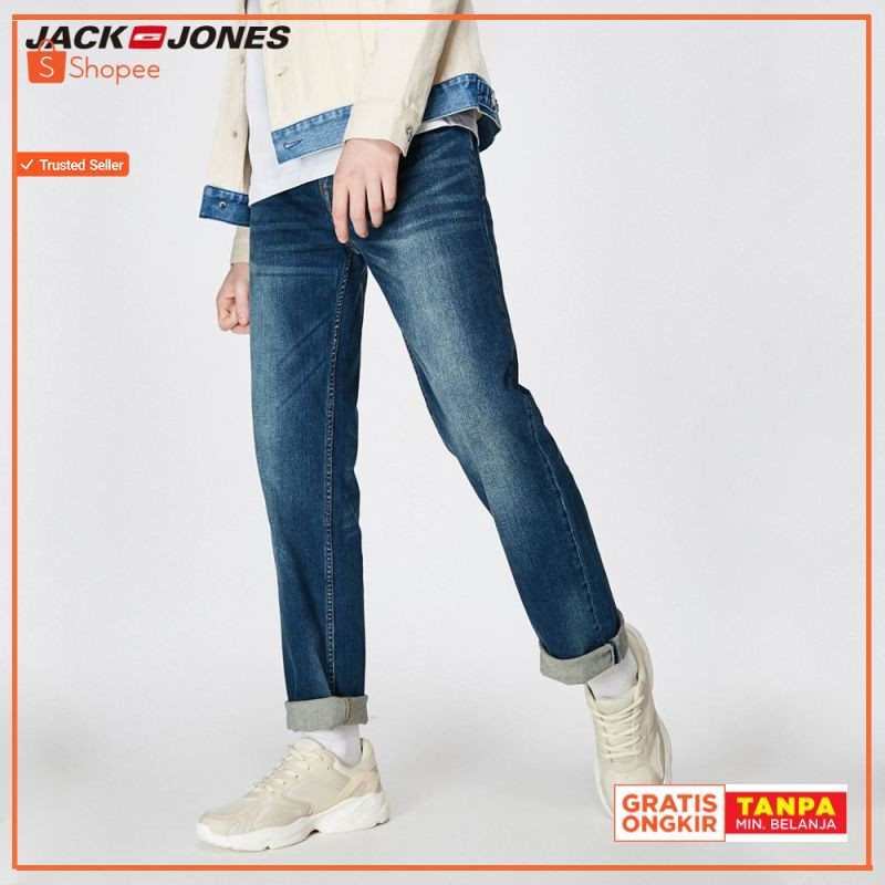 Jual Promo Celana Jeans Jackjones 2019 Spring New Men's Elastic Cotton Stretch Jeans Pants Loose Fit | Shopee Indonesia