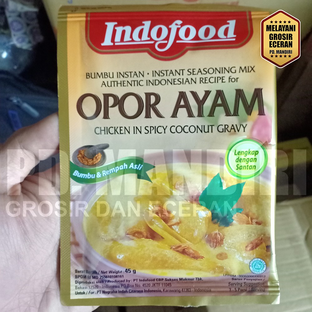 Bumbu Opor Ayam Racik / Bumbu Indofood Archives Tozerba Makanan