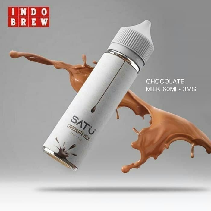Jual Liquid SATU Chocolate Milk 60ML by Indo Brew Best Chocolate Milk