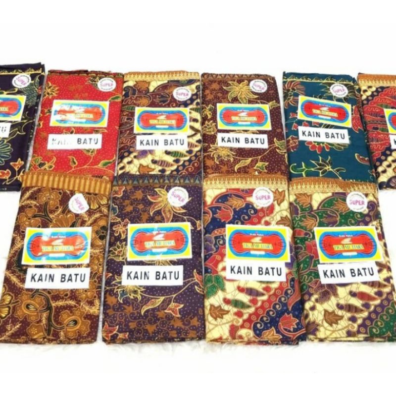 Jual kain panjang batik kain batik batu batik panjang halus merk
