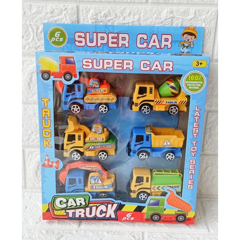 Mainan Anak Laki Laki Mobil Mobilan Bayi 6 Bulan Cowok Truck Pasir 1