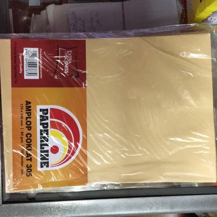 Jual Amplop Coklat A5 305 Paperline Isi 100 | Shopee Indonesia