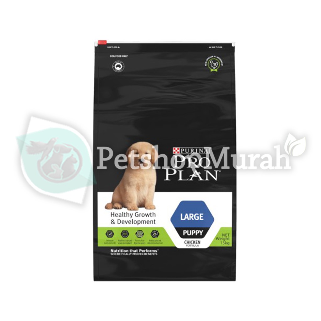 Jual Pertshop Murah - Makanan Anjing Pro Plan Large Puppy 15Kg Dog Food Proplan 15 Kg | Shopee Indonesia