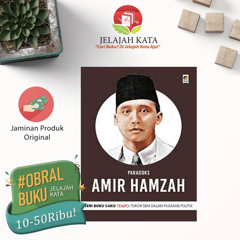 Jual Buku PARADOKS AMIR HAMZAH - SERI BUKU SAKU TEMPO - TOKOH SENI DALAM  PUSARAN POLITIK - KPG Indonesia|Shopee Indonesia