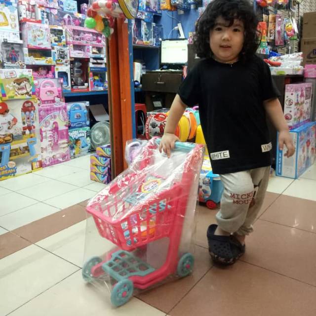 Jual Mainan Troli Supermarket/Mainan Troli Belanja/Mainan Anak Anak | Shopee Indonesia