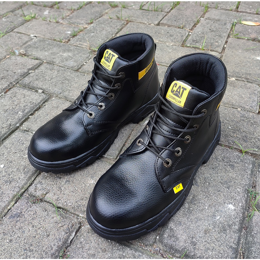Jual Safety Shoes Boots Stell Toe Cap Sepatu Kerja Pria Ujung Besi