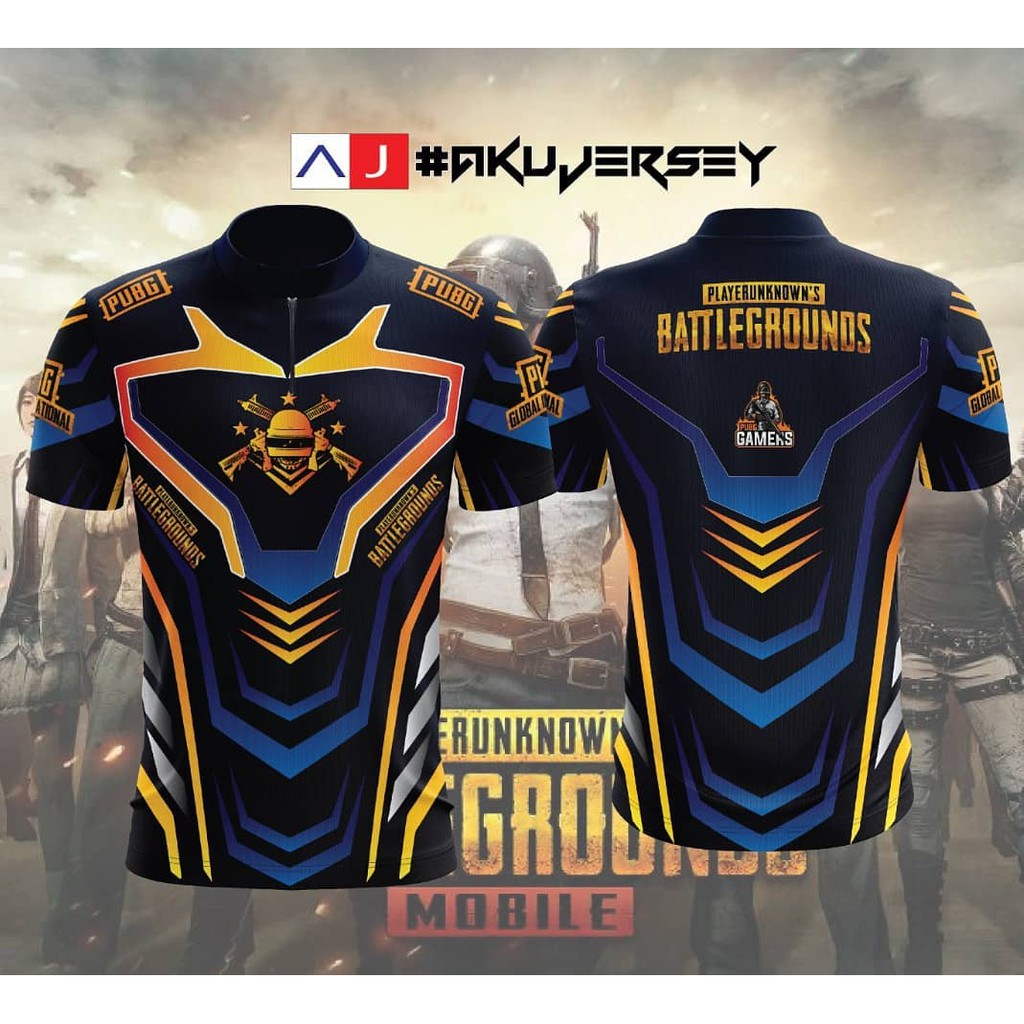 baju jersey gaming custom ff ml evos rrq freefire pubg 1197 Shopee