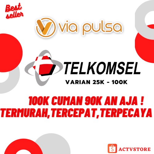 Pulsa Transfer Telkomsel Murah 25k 35k 50k 60k 75k 80k 90k