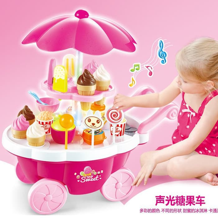 Jual Mainan Anak Gerobak Es Krim | Shopee Indonesia