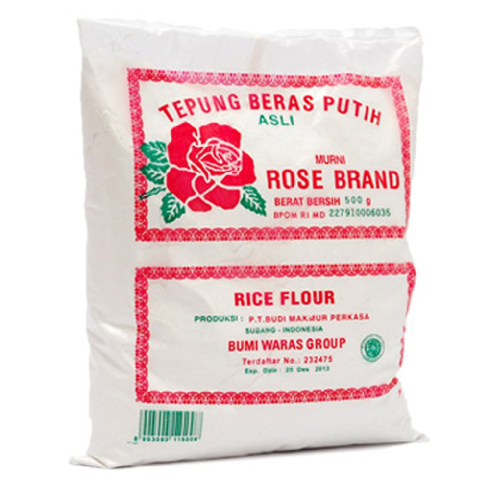 Tepung Beras Putih Rose Brand Rice Flour 500 gram Bahan Kue Pasar Murah