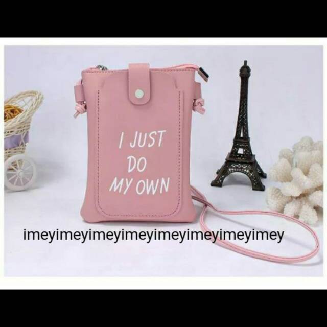 Tas selempang kecil untuk ponsel wanita