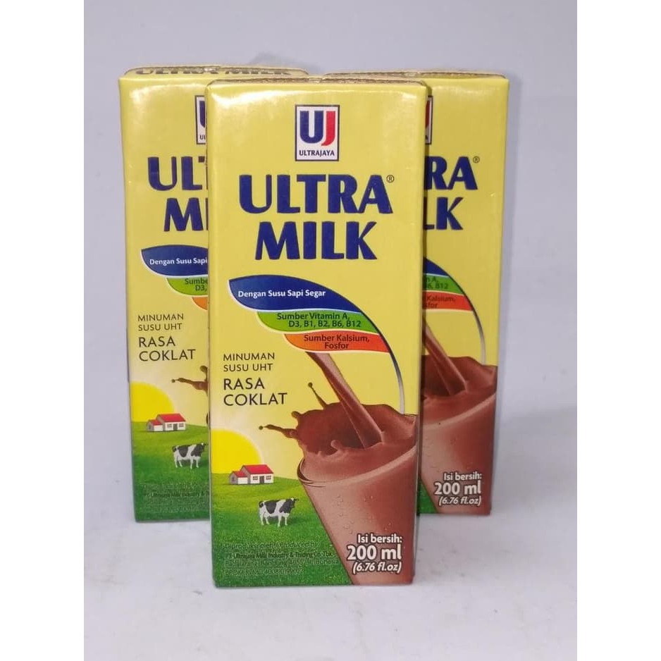 Jual Susu Ultra 200Ml Kotak Coklat Uht Promo Grosir Jkt | Shopee Indonesia