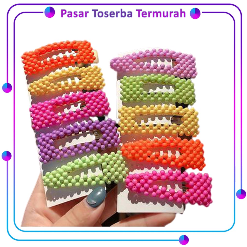 PTT JEPIT RAMBUT HAIRCLIP WARNA WARNI PENJEPIT RAMBUT
