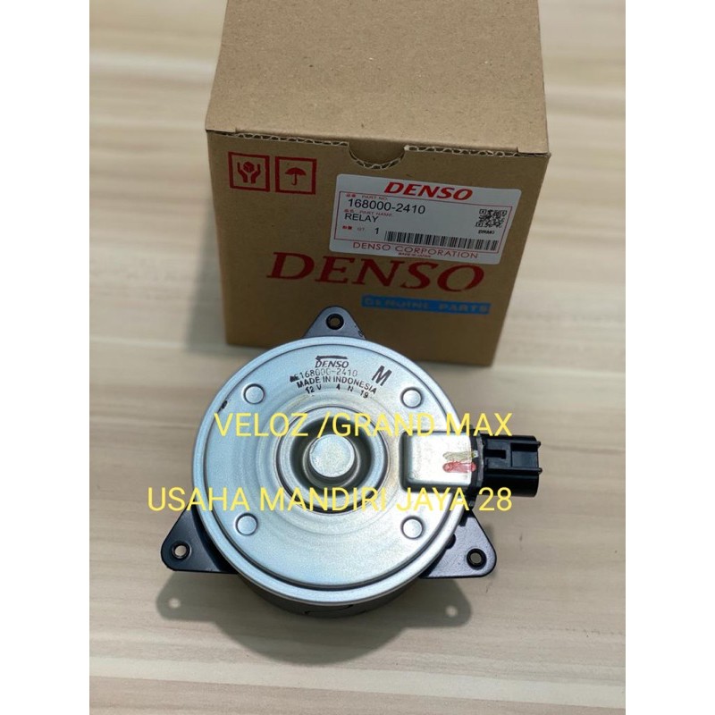 MOTOR FAN RADIATOR AVANZA VELOZGRAND MAX DENSO 168002410 ORI Shopee