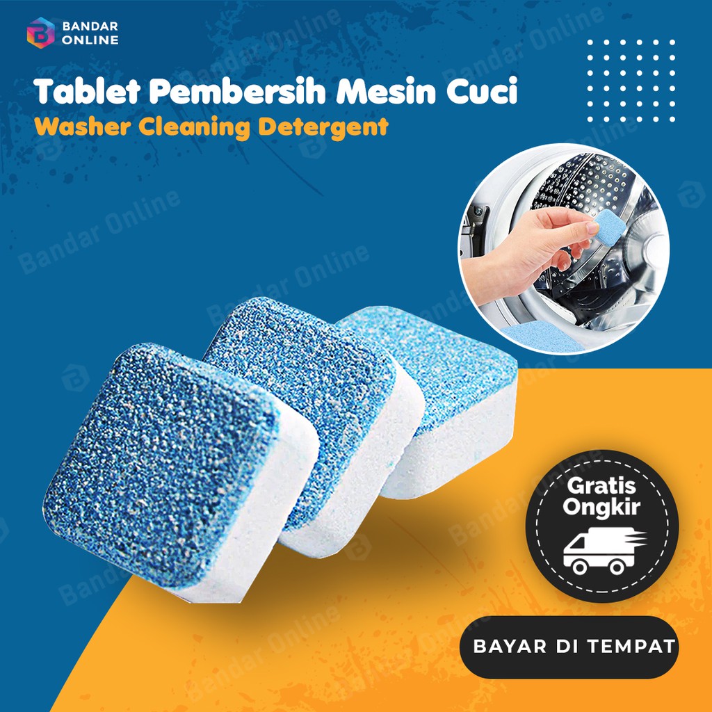 Tablet Pembersih Mesin Cuci Washer Cleaning Detergent Shopee Indonesia