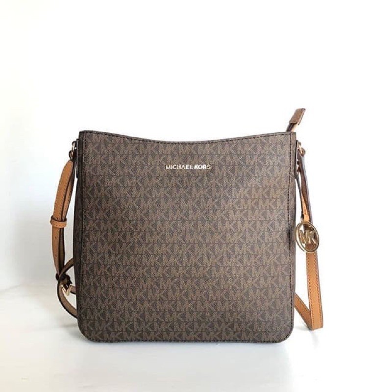 Jual Tas Mk Original - Michael Kors Large Travel Messenger Crossbody | Shopee Indonesia
