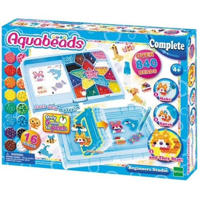 Jual Mainan Anak - Aquabeads Beginners Studio Playset - Beados | Shopee Indonesia