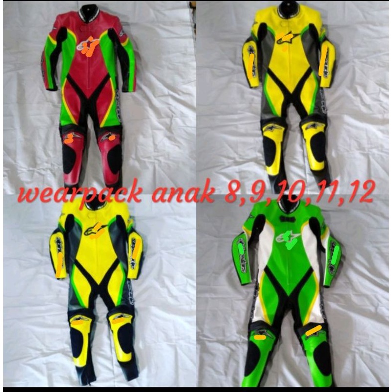 Jual Wearpack Balap Anak-Anak Minigp Full Protector | Shopee Indonesia