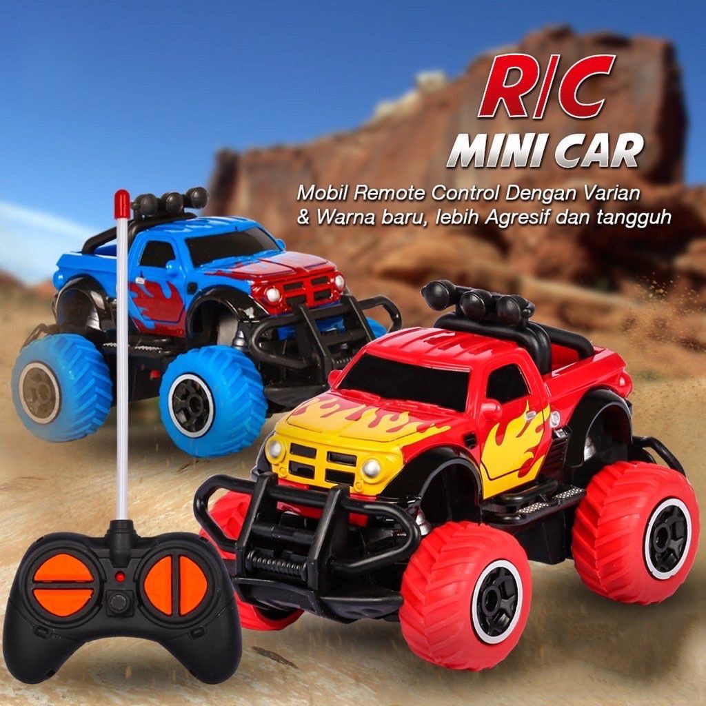 RC Rock Crawler Mobil Remote Kontrol Jeep Off Road Mini