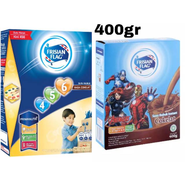 Jual Murah !! Frisian Flag 456 Coklat 400Gr / Ff Susu Bendera Coklat 400Gr | Shopee Indonesia