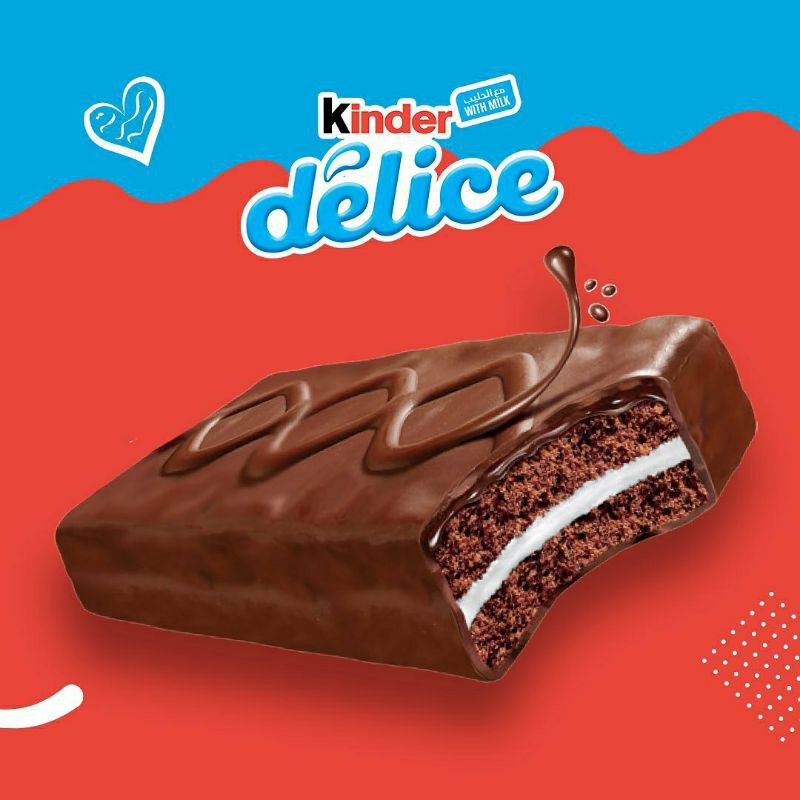 Jual Kinder Delice Cake Certified Halal Imported from UAE Shopee