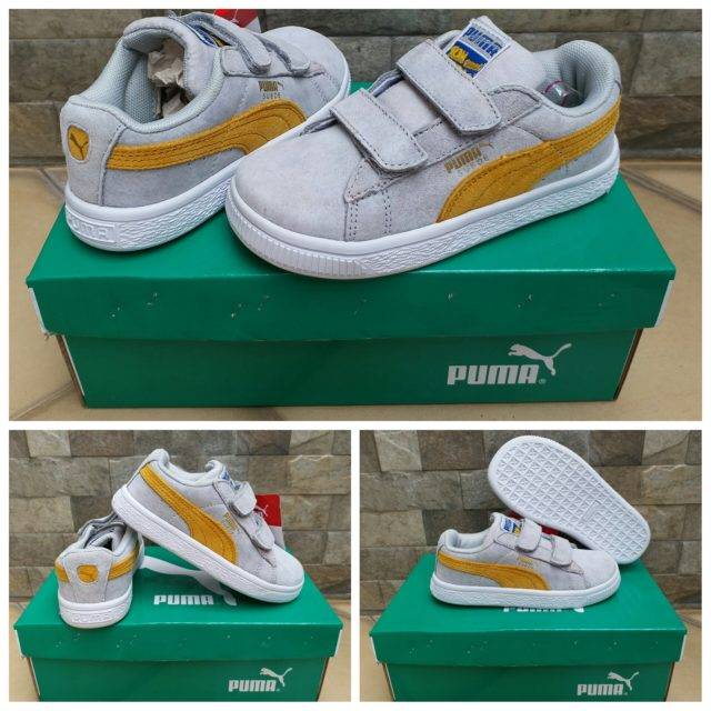 TERMURAH SEPATU ANAK PUMA SUED KIDS REMIUM SEKOLAH SPORT RUNNING
