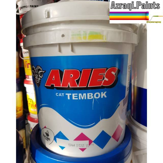 Jual CAT TEMBOK PLAFON ARIES 20 KG WHITE by Avian Brands Shopee Indonesia