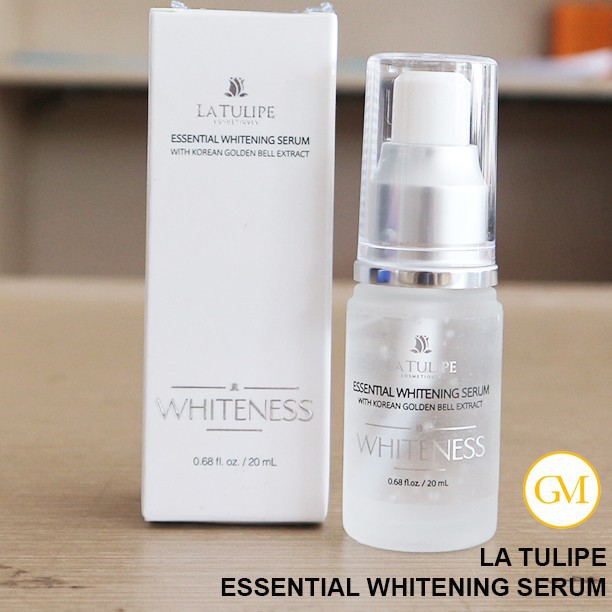 Jual LA TULIPE ESSENTIAL WHITENING SERUM 20ML Shopee Indonesia