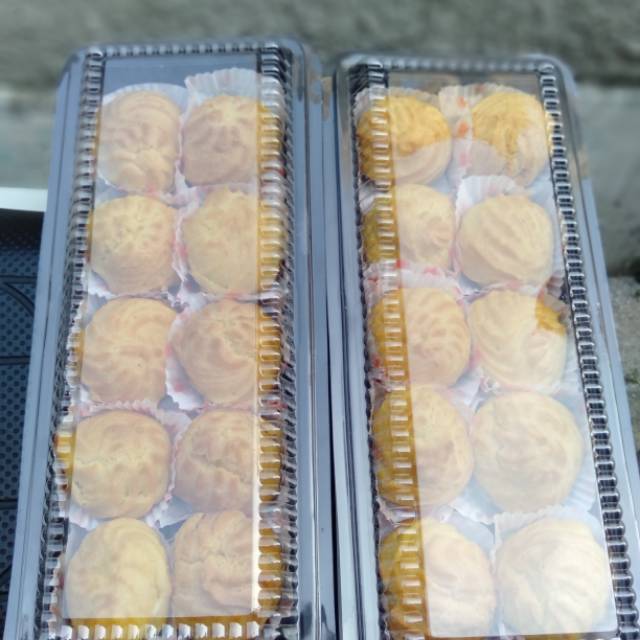 Kue soes vla vanila / kue sus basah / choux pastry